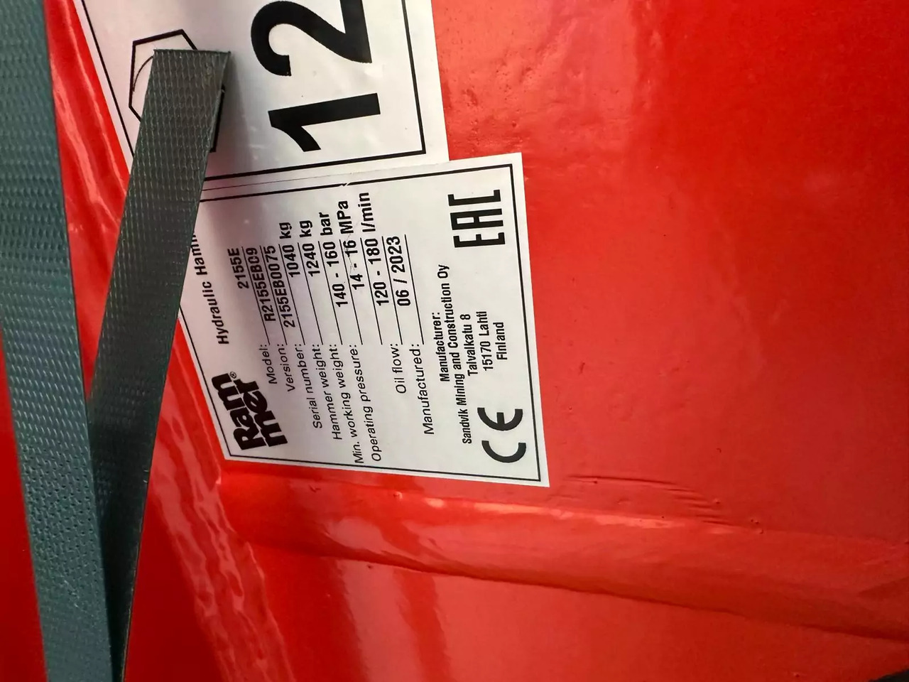 2023 Rammer 2155E - Hidraulični čekić: slika 2023 Rammer 2155E - Hidraulični čekić 2023 Rammer 2155E - Hidraulični čekić: slika 2023 Rammer 2155E - Hidraulični čekić