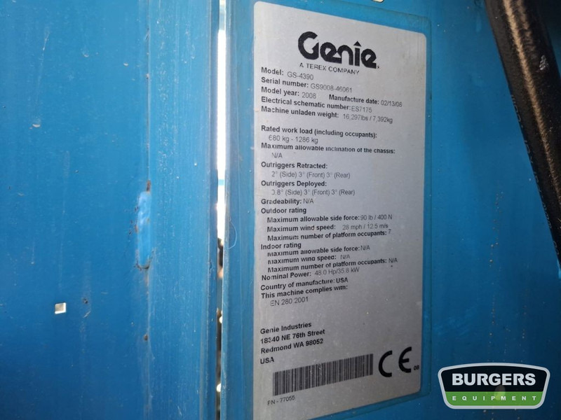 Zakup Genie GS4390 RT Genie GS4390 RT: slika Zakup Genie GS4390 RT Genie GS4390 RT