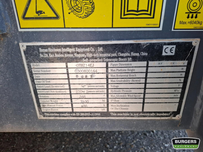 Sinoboom AB14EJ AB460EJ - Zglobni krak: slika Sinoboom AB14EJ AB460EJ - Zglobni krak Sinoboom AB14EJ AB460EJ - Zglobni krak: slika Sinoboom AB14EJ AB460EJ - Zglobni krak