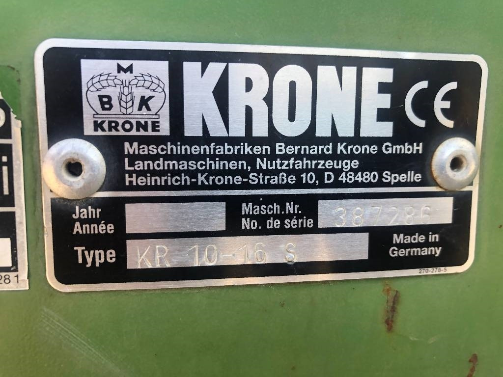 Krone KR 10-16 Dismantled: spare parts - Rolo balirka: slika Krone KR 10-16 Dismantled: spare parts - Rolo balirka Krone KR 10-16 Dismantled: spare parts - Rolo balirka: slika Krone KR 10-16 Dismantled: spare parts - Rolo balirka