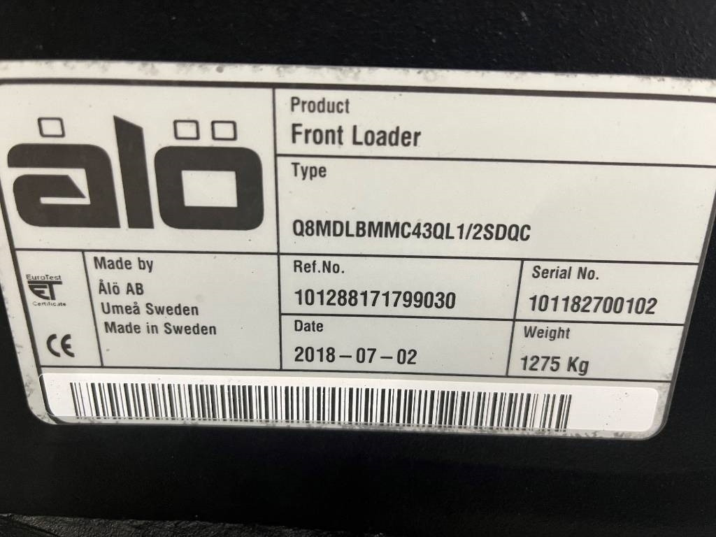 Reservdelar / Parts till Ålö Quicke Q8 - Prednji utovarivač za traktor: slika Reservdelar / Parts till Ålö Quicke Q8 - Prednji utovarivač za traktor Reservdelar / Parts till Ålö Quicke Q8 - Prednji utovarivač za traktor: slika Reservdelar / Parts till Ålö Quicke Q8 - Prednji utovarivač za traktor