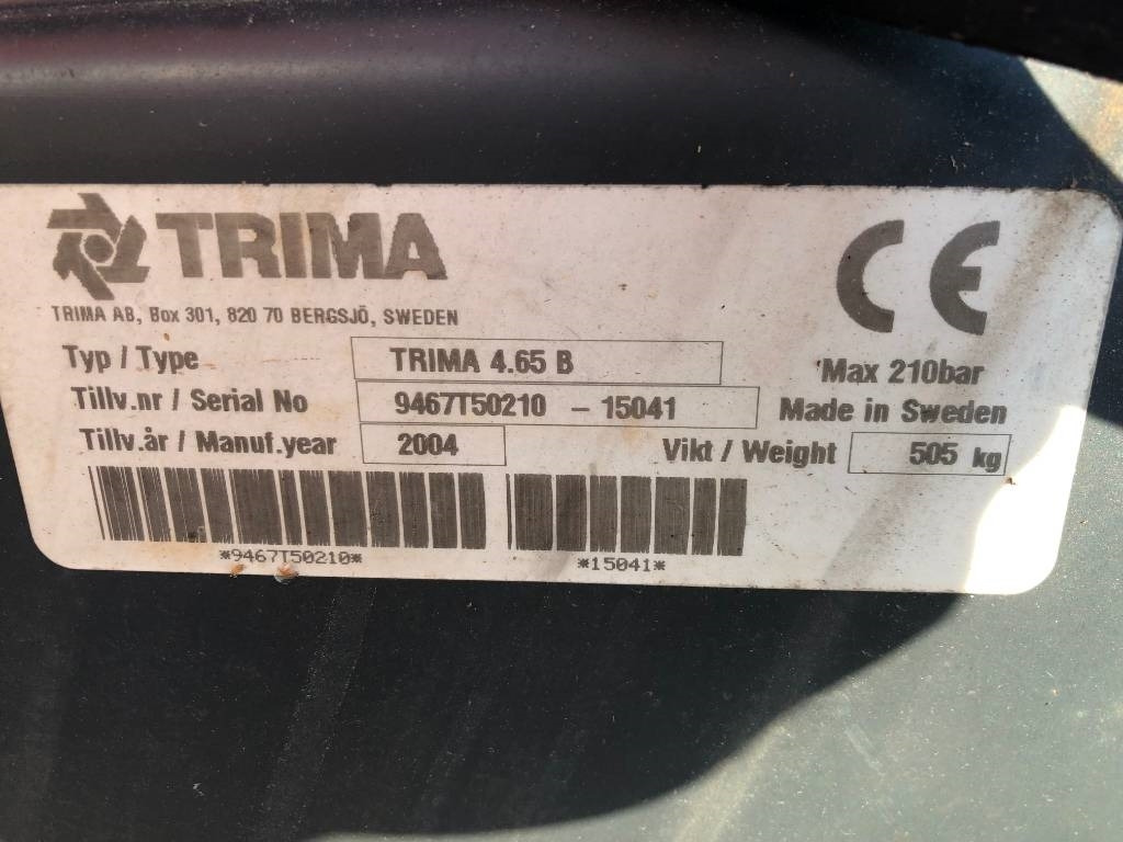 Reservdelar / Parts till Trima 465 B - Prednji utovarivač za traktor: slika Reservdelar / Parts till Trima 465 B - Prednji utovarivač za traktor Reservdelar / Parts till Trima 465 B - Prednji utovarivač za traktor: slika Reservdelar / Parts till Trima 465 B - Prednji utovarivač za traktor