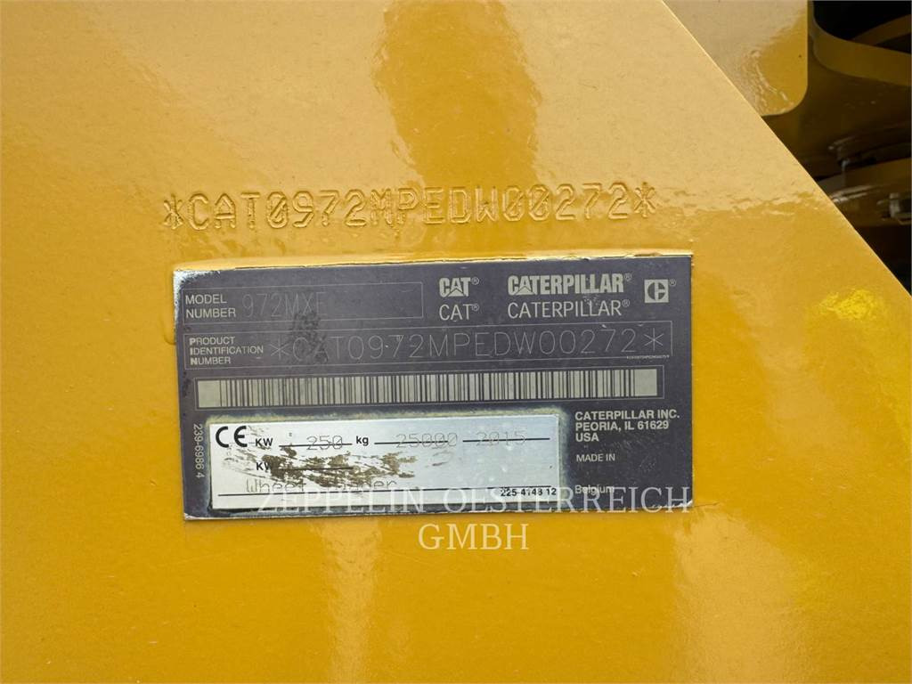 Zakup  CAT 972MXE CAT 972MXE: slika Zakup  CAT 972MXE CAT 972MXE