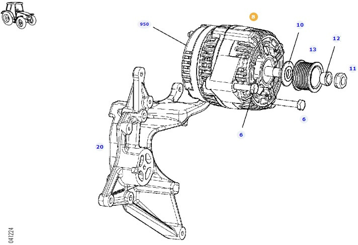 Fendt 828 Vario - alternator lewy F404900010040 - Alternator za Poljoprivredni strojevi: slika Fendt 828 Vario - alternator lewy F404900010040 - Alternator za Poljoprivredni strojevi Fendt 828 Vario - alternator lewy F404900010040 - Alternator za Poljoprivredni strojevi: slika Fendt 828 Vario - alternator lewy F404900010040 - Alternator za Poljoprivredni strojevi