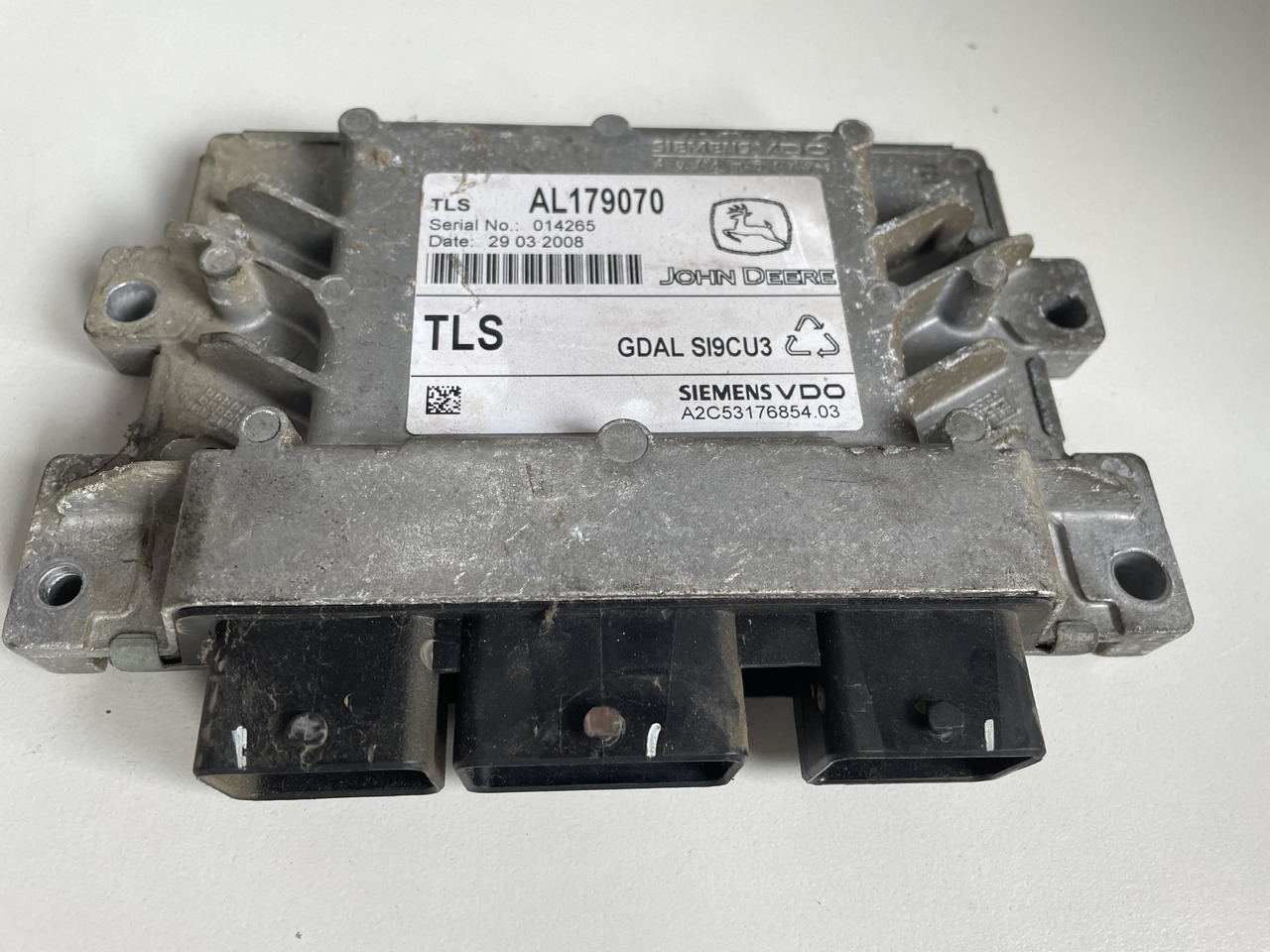 John Deere 6030 6230 6430 - moduł sterownik TLS AL179070 - Upravljačka jedinica (ECU) za Poljoprivredni strojevi: slika John Deere 6030 6230 6430 - moduł sterownik TLS AL179070 - Upravljačka jedinica (ECU) za Poljoprivredni strojevi John Deere 6030 6230 6430 - moduł sterownik TLS AL179070 - Upravljačka jedinica (ECU) za Poljoprivredni strojevi: slika John Deere 6030 6230 6430 - moduł sterownik TLS AL179070 - Upravljačka jedinica (ECU) za Poljoprivredni strojevi