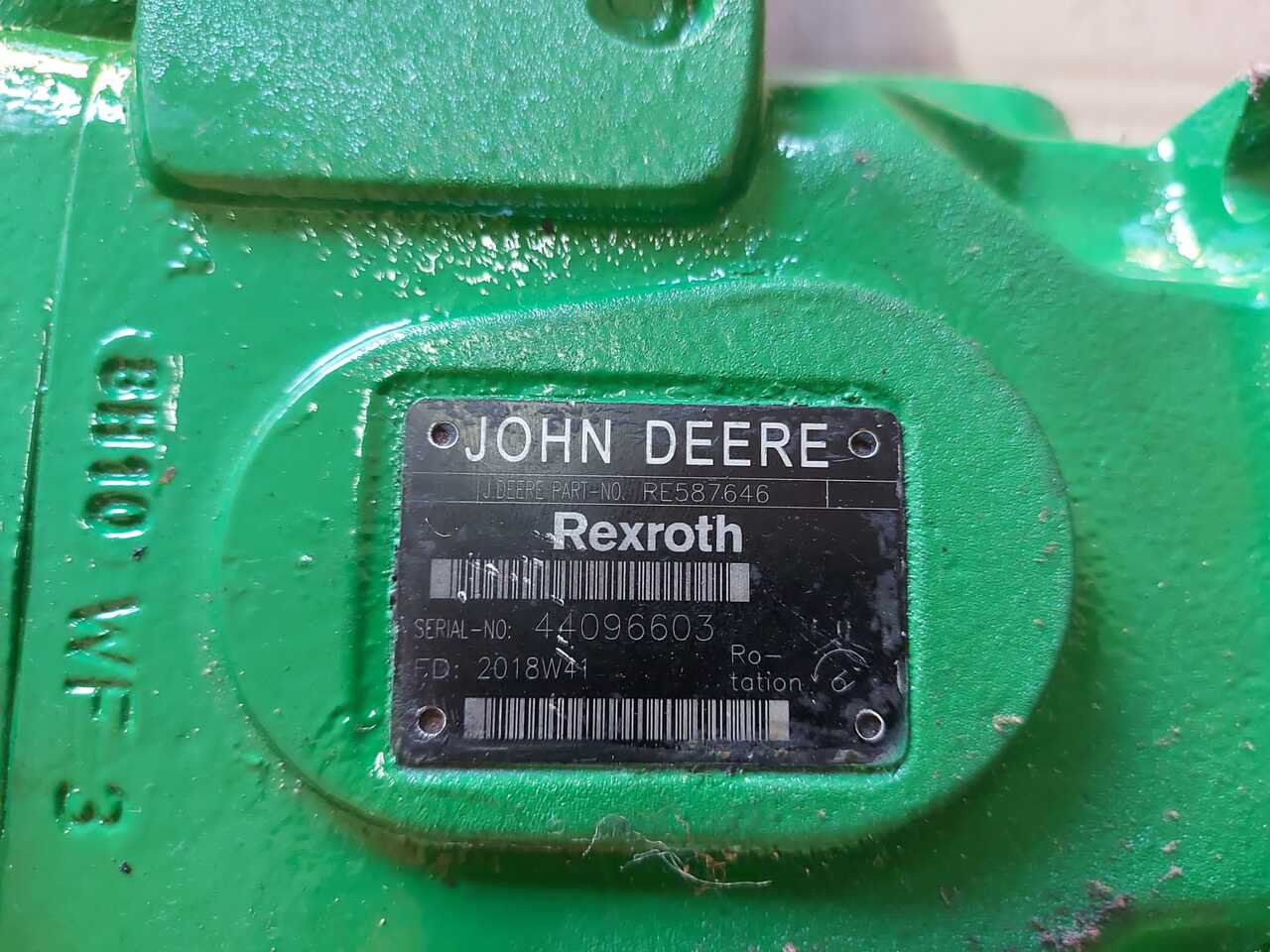 John Deere 8345r - Pompa Hydrauliki RE587646 - Hidraulična pumpa za Poljoprivredni strojevi: slika John Deere 8345r - Pompa Hydrauliki RE587646 - Hidraulična pumpa za Poljoprivredni strojevi John Deere 8345r - Pompa Hydrauliki RE587646 - Hidraulična pumpa za Poljoprivredni strojevi: slika John Deere 8345r - Pompa Hydrauliki RE587646 - Hidraulična pumpa za Poljoprivredni strojevi
