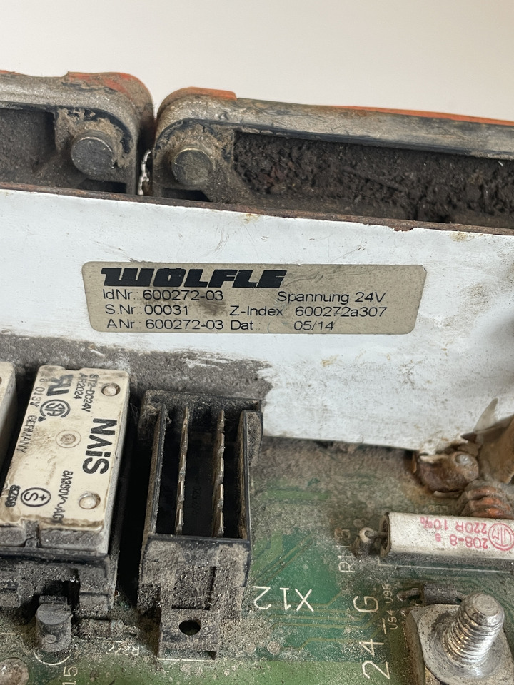Električni sustav za Građevinski strojevi Liebherr - płyta komputer sterujący sterownik Wölfle 600272 -03: slika Električni sustav za Građevinski strojevi Liebherr - płyta komputer sterujący sterownik Wölfle 600272 -03