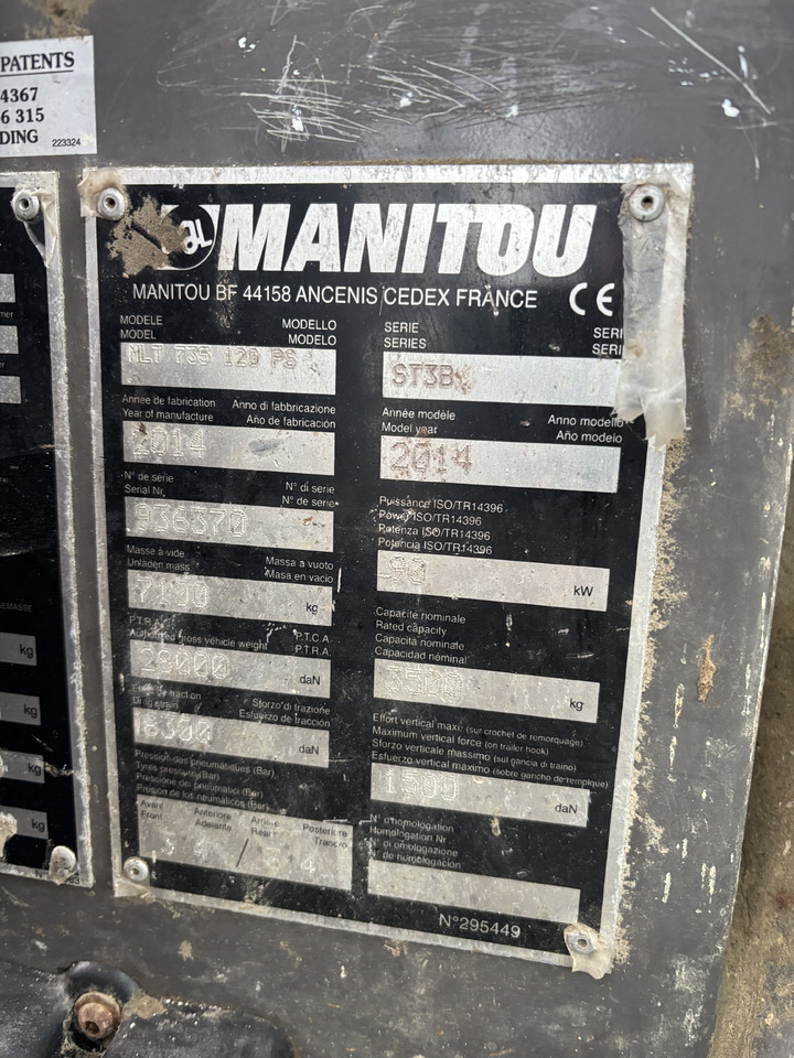 Manitou MLT 735 120 PS 2014rok Karetka Wysięgnik Podnośnik CZĘŚCI - Teleskopski rukovatelj: slika Manitou MLT 735 120 PS 2014rok Karetka Wysięgnik Podnośnik CZĘŚCI - Teleskopski rukovatelj Manitou MLT 735 120 PS 2014rok Karetka Wysięgnik Podnośnik CZĘŚCI - Teleskopski rukovatelj: slika Manitou MLT 735 120 PS 2014rok Karetka Wysięgnik Podnośnik CZĘŚCI - Teleskopski rukovatelj