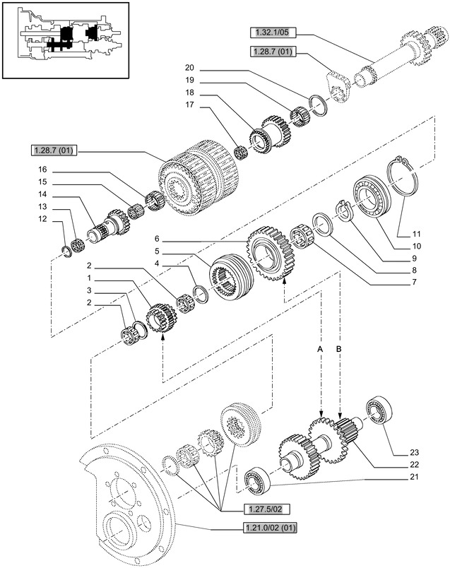 New Holland T6010 Koło zębate 37t, 38t 47126622 - Prijenos za Traktor: slika New Holland T6010 Koło zębate 37t, 38t 47126622 - Prijenos za Traktor New Holland T6010 Koło zębate 37t, 38t 47126622 - Prijenos za Traktor: slika New Holland T6010 Koło zębate 37t, 38t 47126622 - Prijenos za Traktor