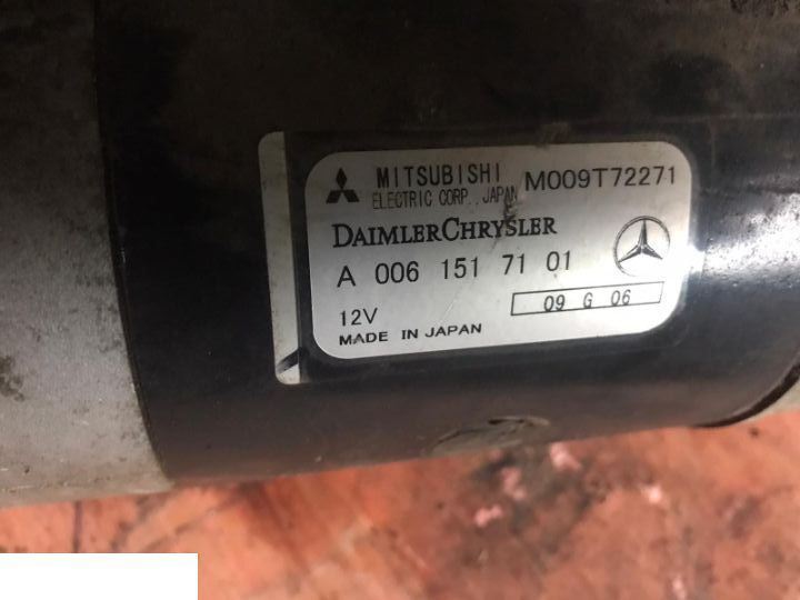 Rozrusznik Mitsubishi Mercedes-Benz OM 942.991 - Starter za Poljoprivredni strojevi: slika Rozrusznik Mitsubishi Mercedes-Benz OM 942.991 - Starter za Poljoprivredni strojevi Rozrusznik Mitsubishi Mercedes-Benz OM 942.991 - Starter za Poljoprivredni strojevi: slika Rozrusznik Mitsubishi Mercedes-Benz OM 942.991 - Starter za Poljoprivredni strojevi