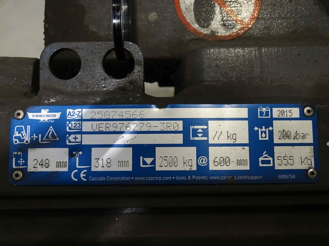 Cascade 25G74566 - Akumulator za Oprema za rukovanje materijalima: slika Cascade 25G74566 - Akumulator za Oprema za rukovanje materijalima Cascade 25G74566 - Akumulator za Oprema za rukovanje materijalima: slika Cascade 25G74566 - Akumulator za Oprema za rukovanje materijalima