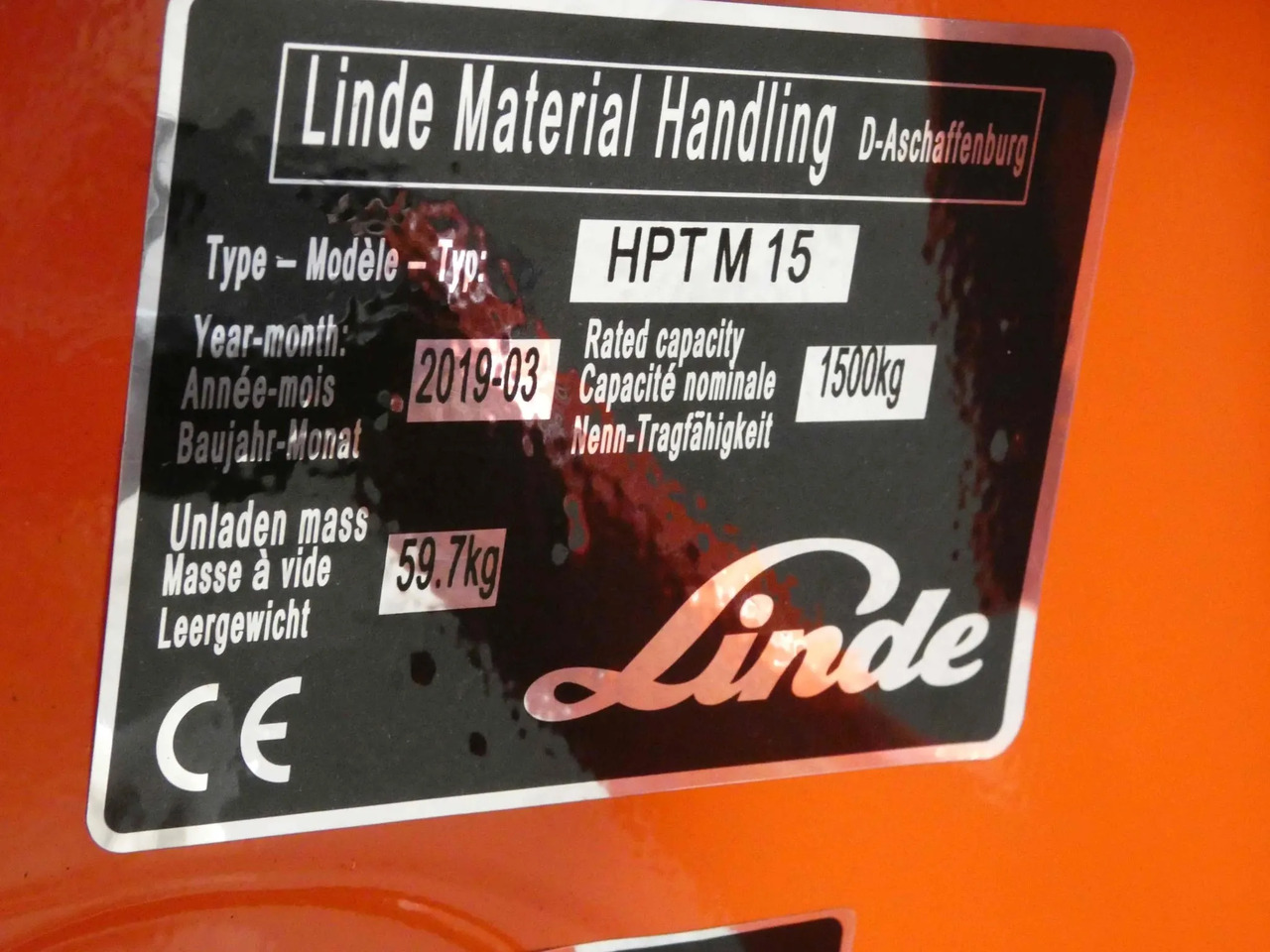 Linde 8x HPTM15/565mm - Paletni viličar: slika Linde 8x HPTM15/565mm - Paletni viličar Linde 8x HPTM15/565mm - Paletni viličar: slika Linde 8x HPTM15/565mm - Paletni viličar
