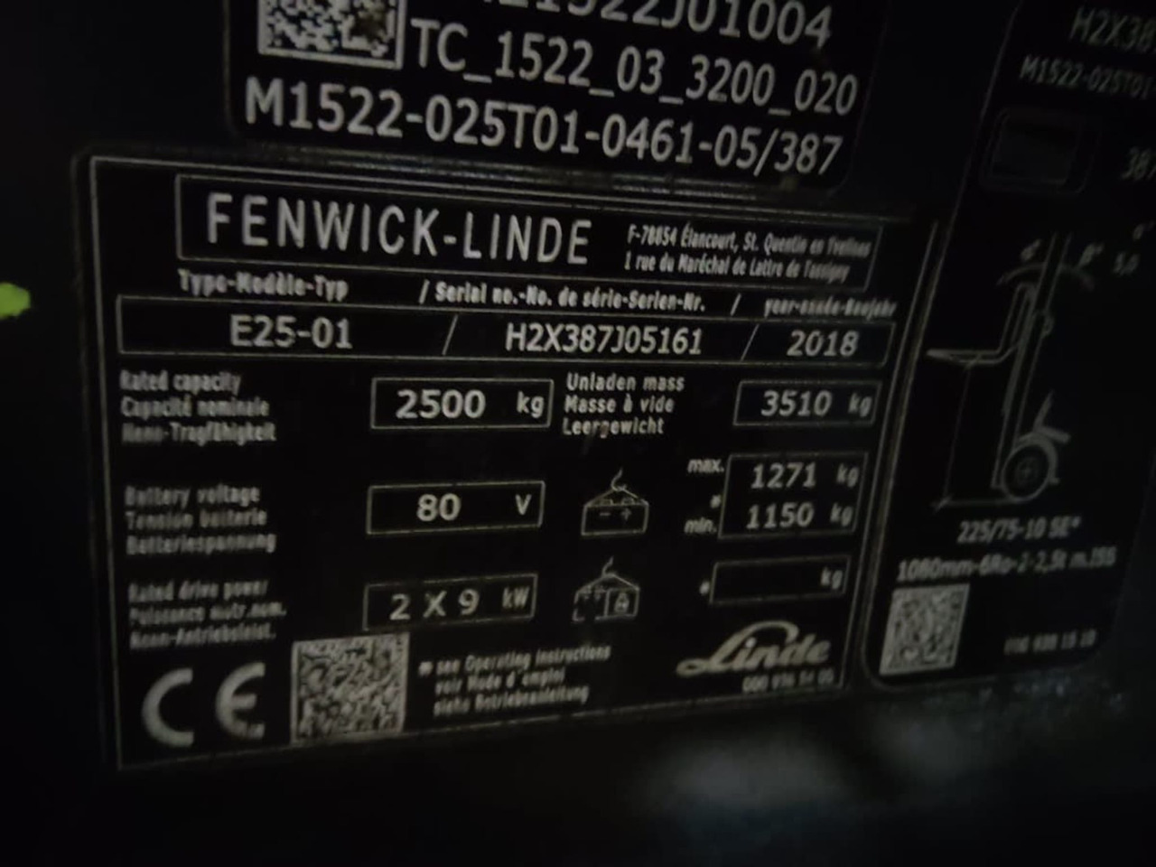 Linde E25-01 - Električni viličar: slika Linde E25-01 - Električni viličar Linde E25-01 - Električni viličar: slika Linde E25-01 - Električni viličar