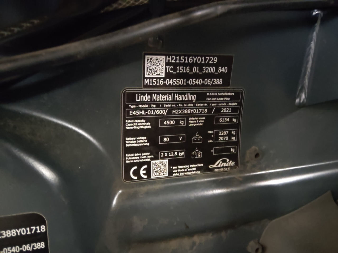 Linde E45HL-01/600 - Električni viličar: slika Linde E45HL-01/600 - Električni viličar Linde E45HL-01/600 - Električni viličar: slika Linde E45HL-01/600 - Električni viličar