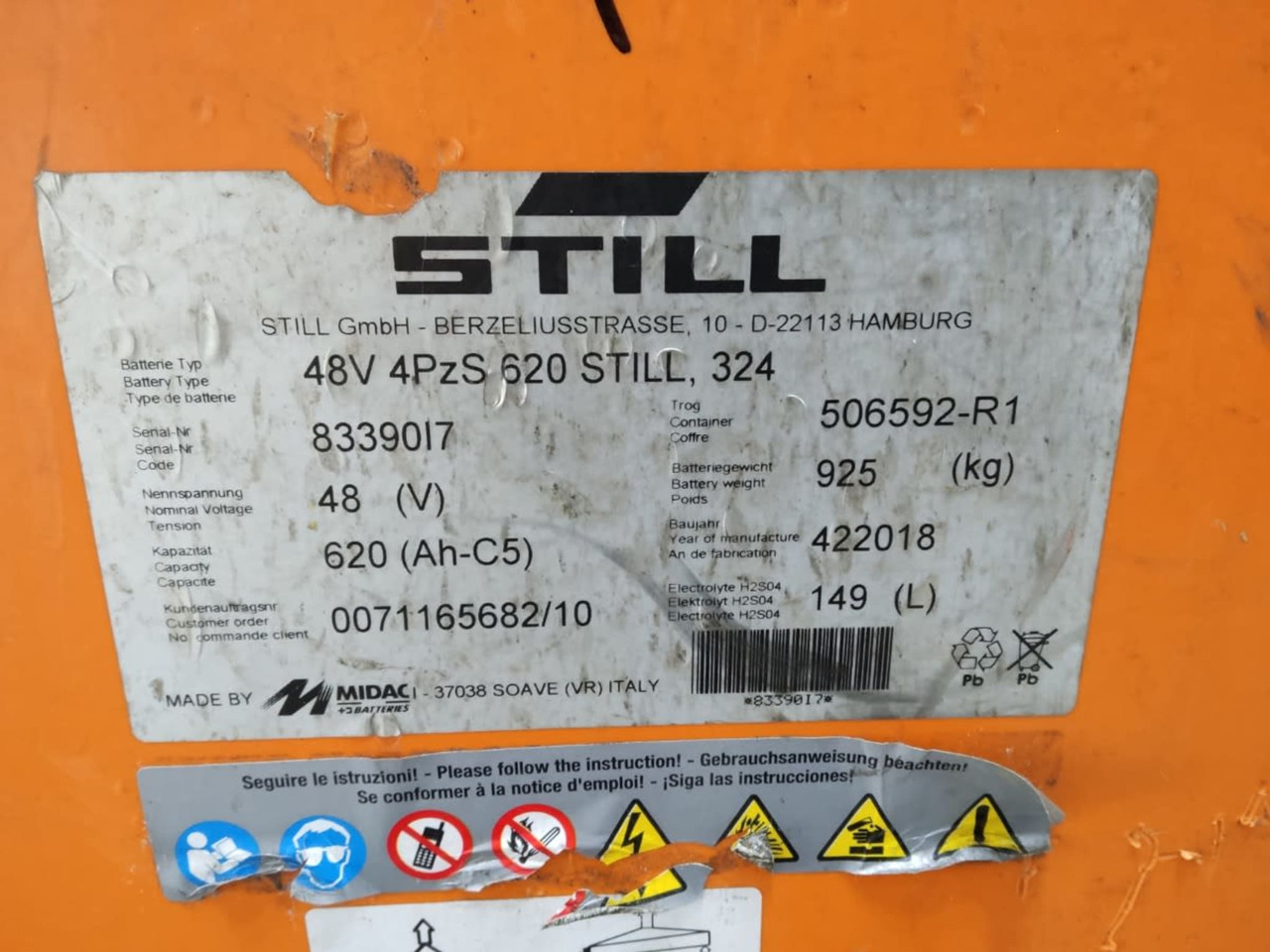 MIDAC Battery & changing rack - Akumulator za Oprema za rukovanje materijalima: slika MIDAC Battery & changing rack - Akumulator za Oprema za rukovanje materijalima MIDAC Battery & changing rack - Akumulator za Oprema za rukovanje materijalima: slika MIDAC Battery & changing rack - Akumulator za Oprema za rukovanje materijalima