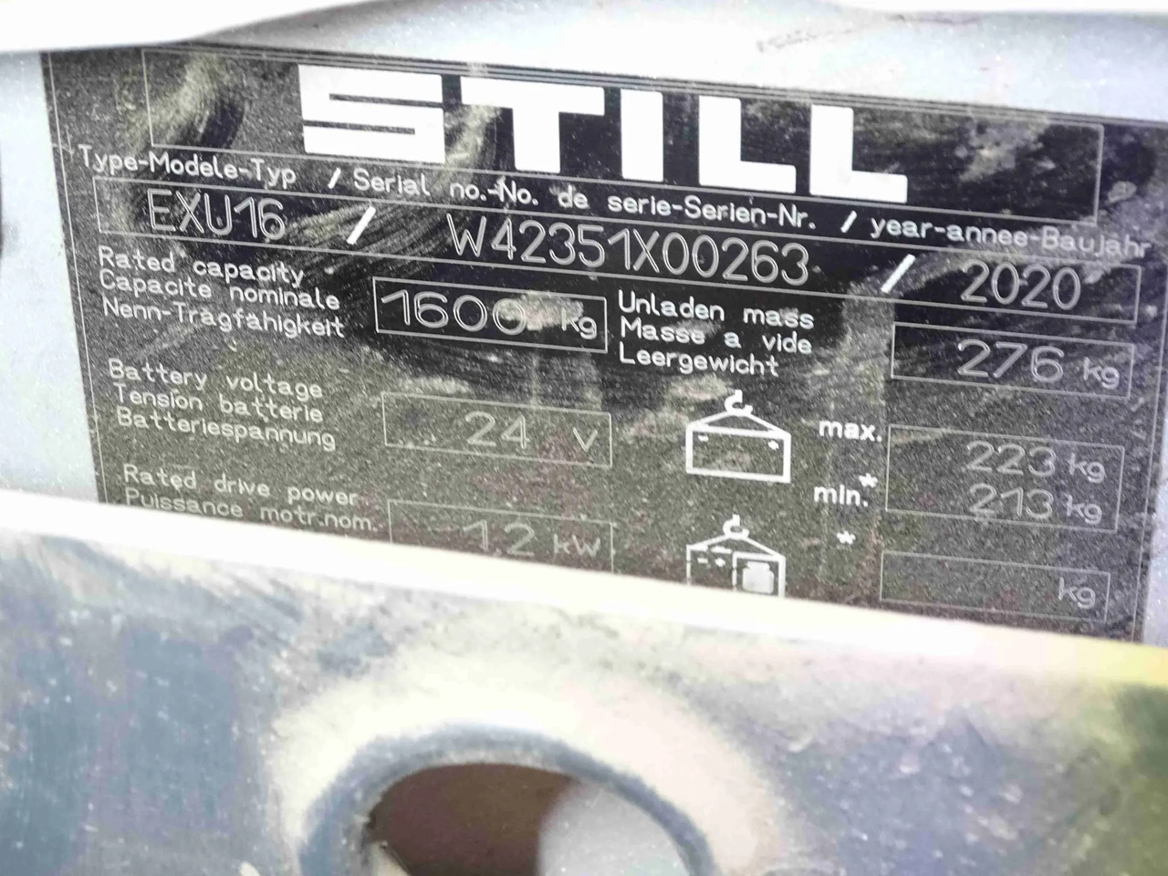 STILL EXU16 - Paletni viličar: slika STILL EXU16 - Paletni viličar STILL EXU16 - Paletni viličar: slika STILL EXU16 - Paletni viličar