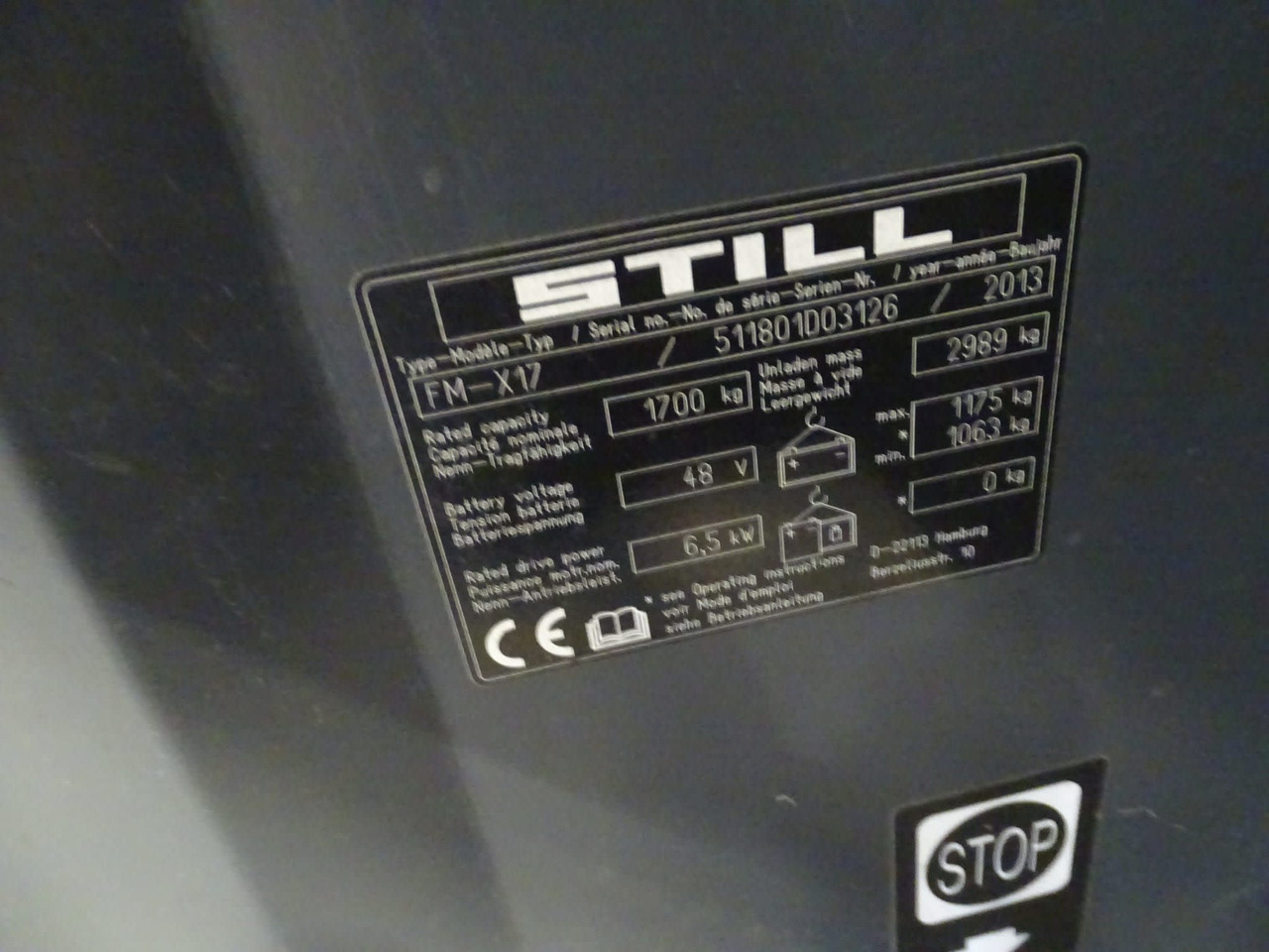 STILL FM-X17 - Regalni viličar: slika STILL FM-X17 - Regalni viličar STILL FM-X17 - Regalni viličar: slika STILL FM-X17 - Regalni viličar