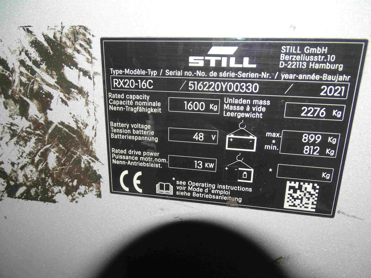 STILL RX20-16C - Električni viličar: slika STILL RX20-16C - Električni viličar STILL RX20-16C - Električni viličar: slika STILL RX20-16C - Električni viličar