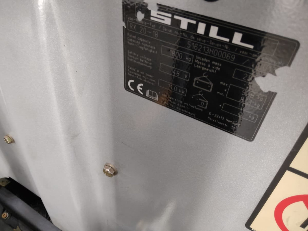 STILL RX20-18 - Električni viličar: slika STILL RX20-18 - Električni viličar STILL RX20-18 - Električni viličar: slika STILL RX20-18 - Električni viličar