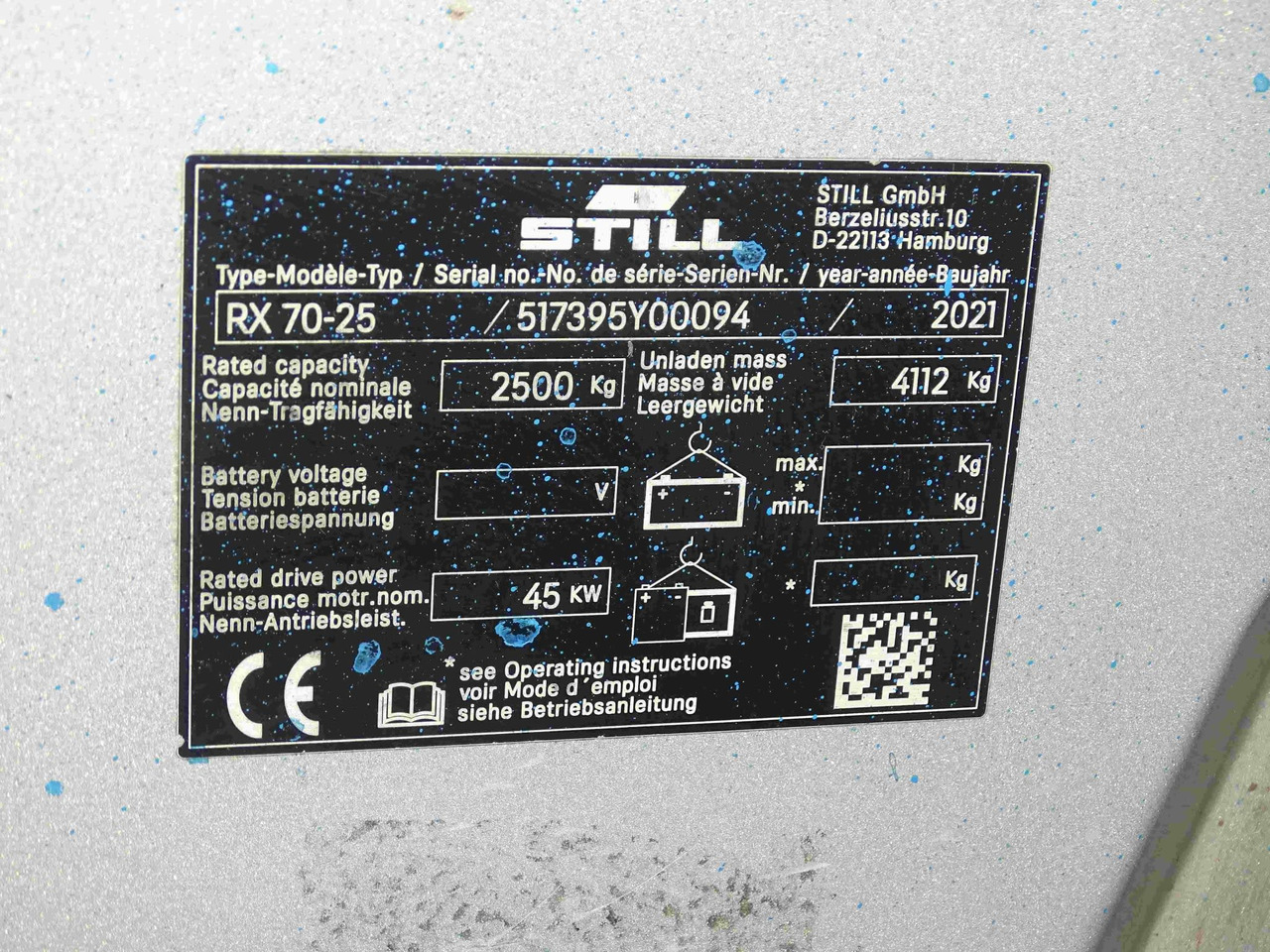 STILL RX70-25 - Diesel viličar: slika STILL RX70-25 - Diesel viličar STILL RX70-25 - Diesel viličar: slika STILL RX70-25 - Diesel viličar