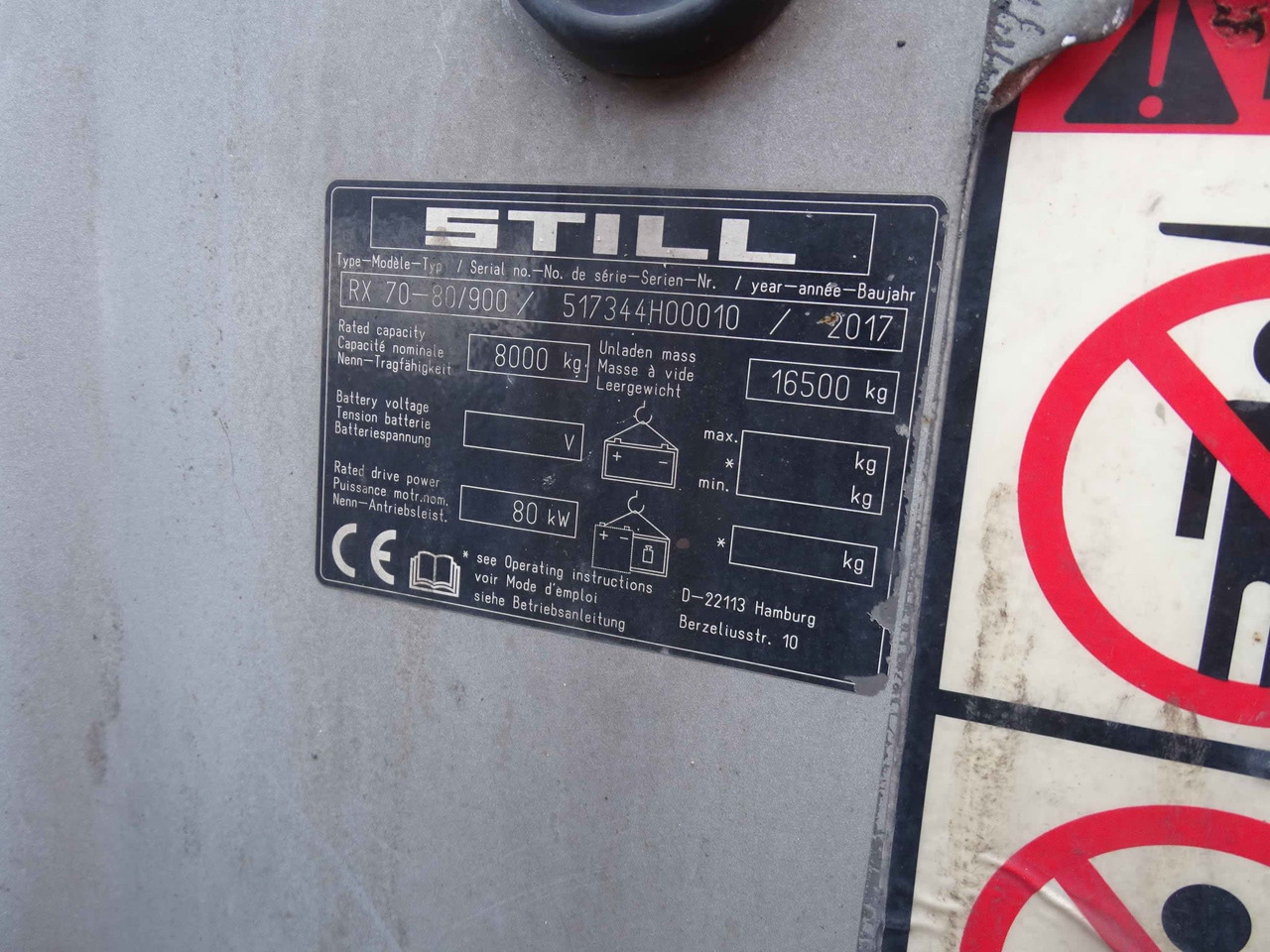 STILL RX70-80/900 - Diesel viličar: slika STILL RX70-80/900 - Diesel viličar STILL RX70-80/900 - Diesel viličar: slika STILL RX70-80/900 - Diesel viličar