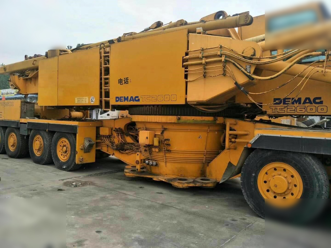 1991 DEMAG TC 2600 - Brzomontažna dizalica: slika 1991 DEMAG TC 2600 - Brzomontažna dizalica 1991 DEMAG TC 2600 - Brzomontažna dizalica: slika 1991 DEMAG TC 2600 - Brzomontažna dizalica