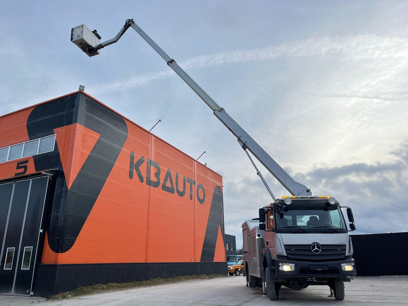 Kamion, Kamion s kranom Mercedes-Benz Atego 1530 4x4 WORKING HEIGHT 23 m / 4X4 / FULL STEEL: slika Kamion, Kamion s kranom Mercedes-Benz Atego 1530 4x4 WORKING HEIGHT 23 m / 4X4 / FULL STEEL