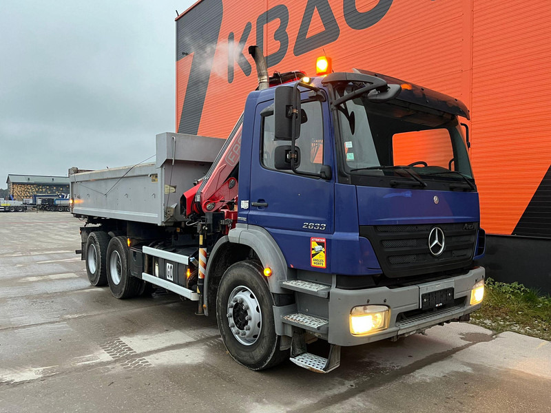 Mercedes-Benz Axor 2633 6x4 FASSI F110AK22 / BOX L=5040 mm - Kiper, Kamion s kranom: slika Mercedes-Benz Axor 2633 6x4 FASSI F110AK22 / BOX L=5040 mm - Kiper, Kamion s kranom Mercedes-Benz Axor 2633 6x4 FASSI F110AK22 / BOX L=5040 mm - Kiper, Kamion s kranom: slika Mercedes-Benz Axor 2633 6x4 FASSI F110AK22 / BOX L=5040 mm - Kiper, Kamion s kranom