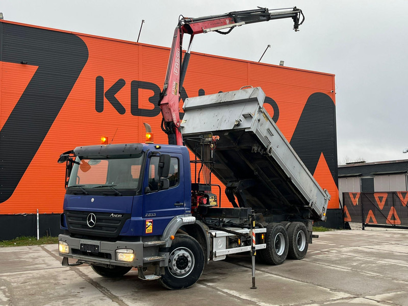 Mercedes-Benz Axor 2633 6x4 FASSI F110AK22 / BOX L=5040 mm - Kiper, Kamion s kranom: slika Mercedes-Benz Axor 2633 6x4 FASSI F110AK22 / BOX L=5040 mm - Kiper, Kamion s kranom Mercedes-Benz Axor 2633 6x4 FASSI F110AK22 / BOX L=5040 mm - Kiper, Kamion s kranom: slika Mercedes-Benz Axor 2633 6x4 FASSI F110AK22 / BOX L=5040 mm - Kiper, Kamion s kranom