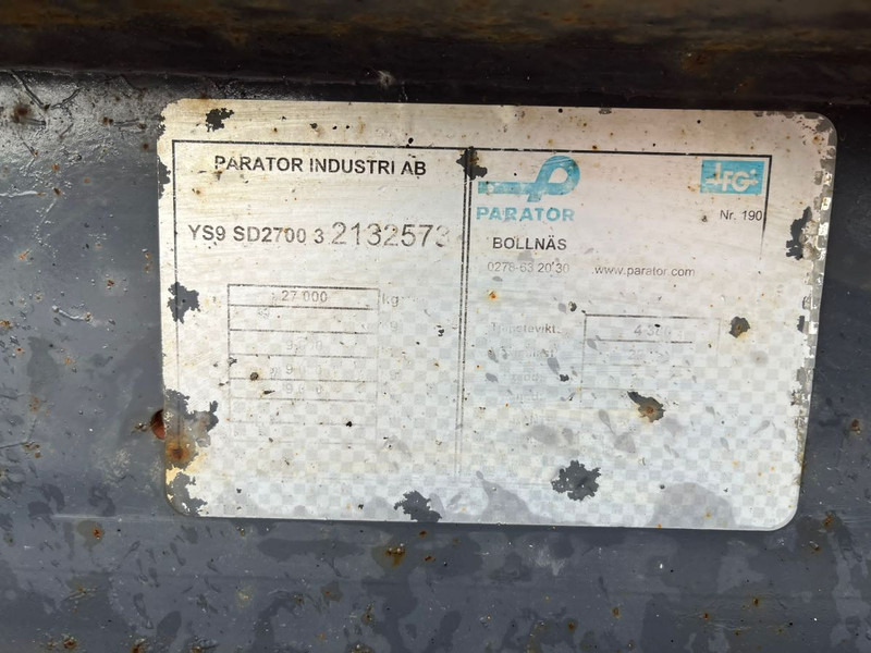 Dolly prikolica PARATOR SD 27 2 pcs available: slika Dolly prikolica PARATOR SD 27 2 pcs available