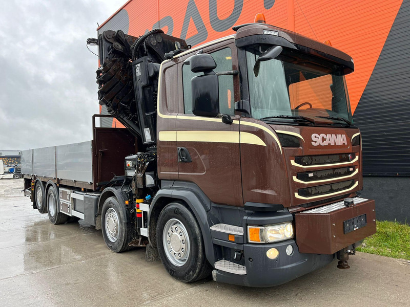Scania G 450 8x2*6 HIAB 622E-8 + JIB / PLATFORM L=6715 mm - Kamion s otvorenim sandukom, Kamion s kranom: slika Scania G 450 8x2*6 HIAB 622E-8 + JIB / PLATFORM L=6715 mm - Kamion s otvorenim sandukom, Kamion s kranom Scania G 450 8x2*6 HIAB 622E-8 + JIB / PLATFORM L=6715 mm - Kamion s otvorenim sandukom, Kamion s kranom: slika Scania G 450 8x2*6 HIAB 622E-8 + JIB / PLATFORM L=6715 mm - Kamion s otvorenim sandukom, Kamion s kranom