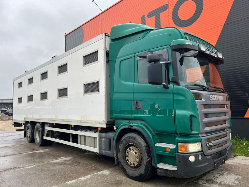 Scania G 480 6x2*4 BOX L=9212 mm / COOLANT LEAKAGE ON 3 RD CYLINDER - Kamion za prijevoz stoke: slika Scania G 480 6x2*4 BOX L=9212 mm / COOLANT LEAKAGE ON 3 RD CYLINDER - Kamion za prijevoz stoke Scania G 480 6x2*4 BOX L=9212 mm / COOLANT LEAKAGE ON 3 RD CYLINDER - Kamion za prijevoz stoke: slika Scania G 480 6x2*4 BOX L=9212 mm / COOLANT LEAKAGE ON 3 RD CYLINDER - Kamion za prijevoz stoke