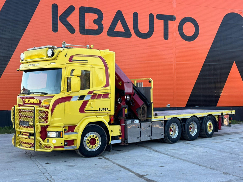 Scania G 490 8x4*4 PK 65002 SH / JIB CONNECTION / PLATFORM L=6301-7499 mm - Kamion s otvorenim sandukom, Kamion s kranom: slika Scania G 490 8x4*4 PK 65002 SH / JIB CONNECTION / PLATFORM L=6301-7499 mm - Kamion s otvorenim sandukom, Kamion s kranom Scania G 490 8x4*4 PK 65002 SH / JIB CONNECTION / PLATFORM L=6301-7499 mm - Kamion s otvorenim sandukom, Kamion s kranom: slika Scania G 490 8x4*4 PK 65002 SH / JIB CONNECTION / PLATFORM L=6301-7499 mm - Kamion s otvorenim sandukom, Kamion s kranom