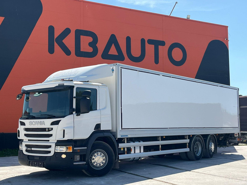 Scania P 360 6x2*4 BOX L=9685 mm - Kamion sandučar: slika Scania P 360 6x2*4 BOX L=9685 mm - Kamion sandučar Scania P 360 6x2*4 BOX L=9685 mm - Kamion sandučar: slika Scania P 360 6x2*4 BOX L=9685 mm - Kamion sandučar
