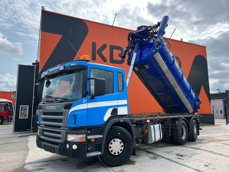 Vakum kamion Scania P 420 6x2*4 ADR TANK INTERCONSULT 14230 l / VACUUM Pagani MEC 8000 year 2017: slika Vakum kamion Scania P 420 6x2*4 ADR TANK INTERCONSULT 14230 l / VACUUM Pagani MEC 8000 year 2017
