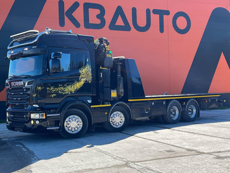 Scania R 560 8x4 PK 34002 / WINCH / FALCOM FAS 12000 / PLATFORM L=6564 mm - Kamion s otvorenim sandukom, Kamion s kranom: slika Scania R 560 8x4 PK 34002 / WINCH / FALCOM FAS 12000 / PLATFORM L=6564 mm - Kamion s otvorenim sandukom, Kamion s kranom Scania R 560 8x4 PK 34002 / WINCH / FALCOM FAS 12000 / PLATFORM L=6564 mm - Kamion s otvorenim sandukom, Kamion s kranom: slika Scania R 560 8x4 PK 34002 / WINCH / FALCOM FAS 12000 / PLATFORM L=6564 mm - Kamion s otvorenim sandukom, Kamion s kranom