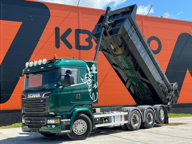 Scania R 580 8x4*4 RETARDER / BOX L=6092 mm - Kiper: slika Scania R 580 8x4*4 RETARDER / BOX L=6092 mm - Kiper Scania R 580 8x4*4 RETARDER / BOX L=6092 mm - Kiper: slika Scania R 580 8x4*4 RETARDER / BOX L=6092 mm - Kiper