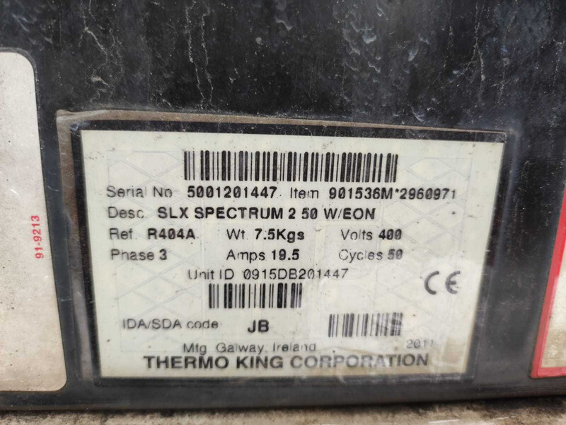 THERMO KING SLX SPECTRUM REFRIGERATION UNIT / KÜLMASEADE - Izmjenjivi sanduk hladnjaka: slika THERMO KING SLX SPECTRUM REFRIGERATION UNIT / KÜLMASEADE - Izmjenjivi sanduk hladnjaka THERMO KING SLX SPECTRUM REFRIGERATION UNIT / KÜLMASEADE - Izmjenjivi sanduk hladnjaka: slika THERMO KING SLX SPECTRUM REFRIGERATION UNIT / KÜLMASEADE - Izmjenjivi sanduk hladnjaka
