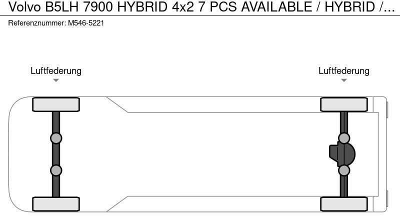 Gradski autobus Volvo B5LH 7900 HYBRID 4x2 7 PCS AVAILABLE / HYBRID / AC: slika Gradski autobus Volvo B5LH 7900 HYBRID 4x2 7 PCS AVAILABLE / HYBRID / AC