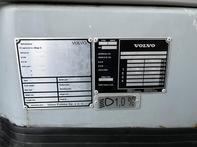 Gradski autobus Volvo B5LH 7900 HYBRID 4x2 7 PCS AVAILABLE / HYBRID / AC: slika Gradski autobus Volvo B5LH 7900 HYBRID 4x2 7 PCS AVAILABLE / HYBRID / AC