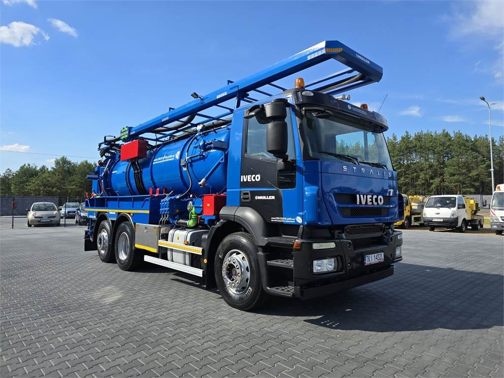 Iveco WUKO MULLER KOMBI FOR CHANNEL CLEANING - Vakum kamion: slika Iveco WUKO MULLER KOMBI FOR CHANNEL CLEANING - Vakum kamion Iveco WUKO MULLER KOMBI FOR CHANNEL CLEANING - Vakum kamion: slika Iveco WUKO MULLER KOMBI FOR CHANNEL CLEANING - Vakum kamion