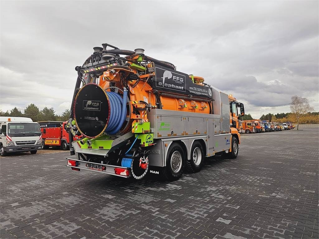 Vakum kamion MAN FFG ELEPHANT WUKO COMBI FOR DUCT CLEANING: slika Vakum kamion MAN FFG ELEPHANT WUKO COMBI FOR DUCT CLEANING