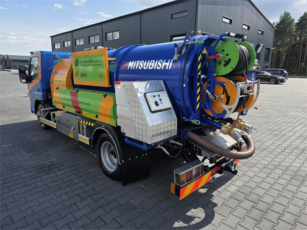 Vakum kamion Mitsubishi ROM SMART COMBI WUKO HOT WATER FOR CLEANING SEWAGE: slika Vakum kamion Mitsubishi ROM SMART COMBI WUKO HOT WATER FOR CLEANING SEWAGE