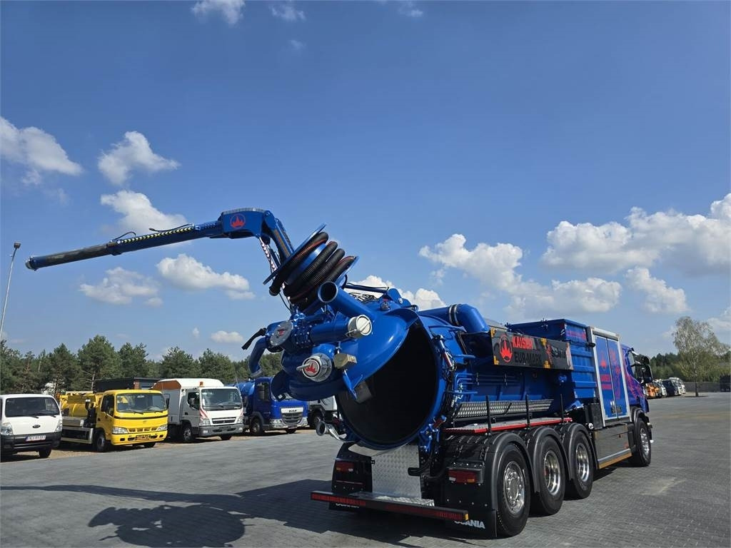 Namjenska/ Posebna vozila Scania KAISER EUR-MARK PL 8 Vacuum suction-blowing loader: slika Namjenska/ Posebna vozila Scania KAISER EUR-MARK PL 8 Vacuum suction-blowing loader