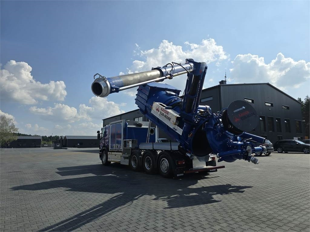 Namjenska/ Posebna vozila Scania KAISER EUR-MARK PL 8 Vacuum suction-blowing loader: slika Namjenska/ Posebna vozila Scania KAISER EUR-MARK PL 8 Vacuum suction-blowing loader