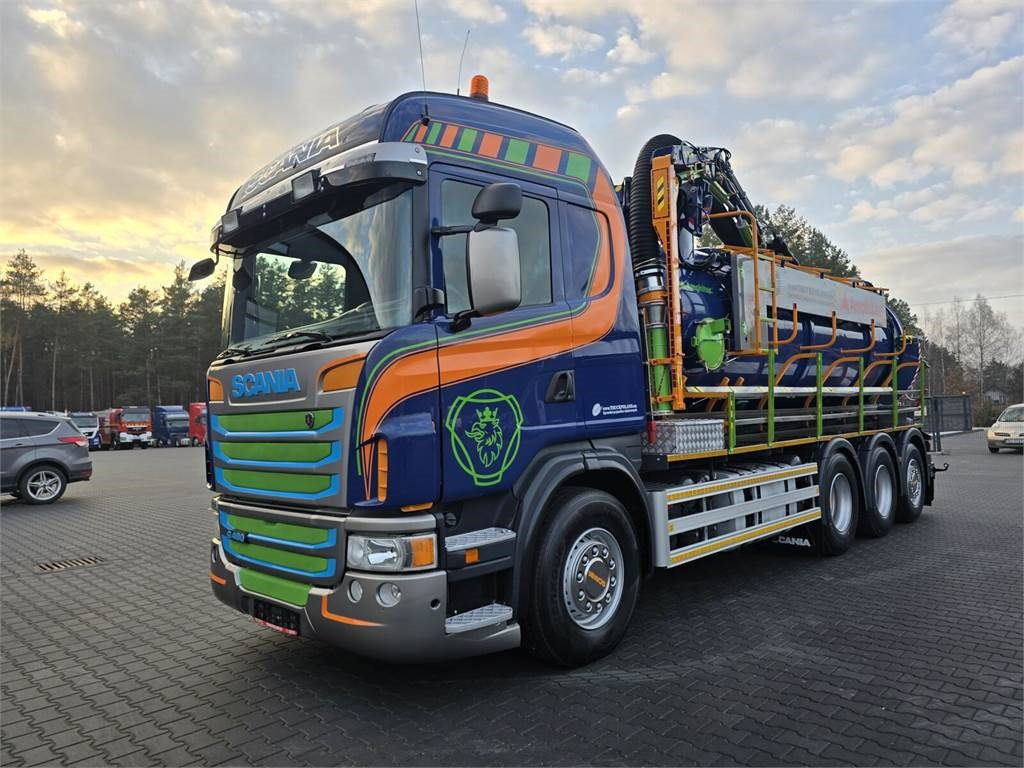 Scania Amphitec VORTEX G2 ATEX suction and blowing vacuum - Vakum kamion: slika Scania Amphitec VORTEX G2 ATEX suction and blowing vacuum - Vakum kamion Scania Amphitec VORTEX G2 ATEX suction and blowing vacuum - Vakum kamion: slika Scania Amphitec VORTEX G2 ATEX suction and blowing vacuum - Vakum kamion