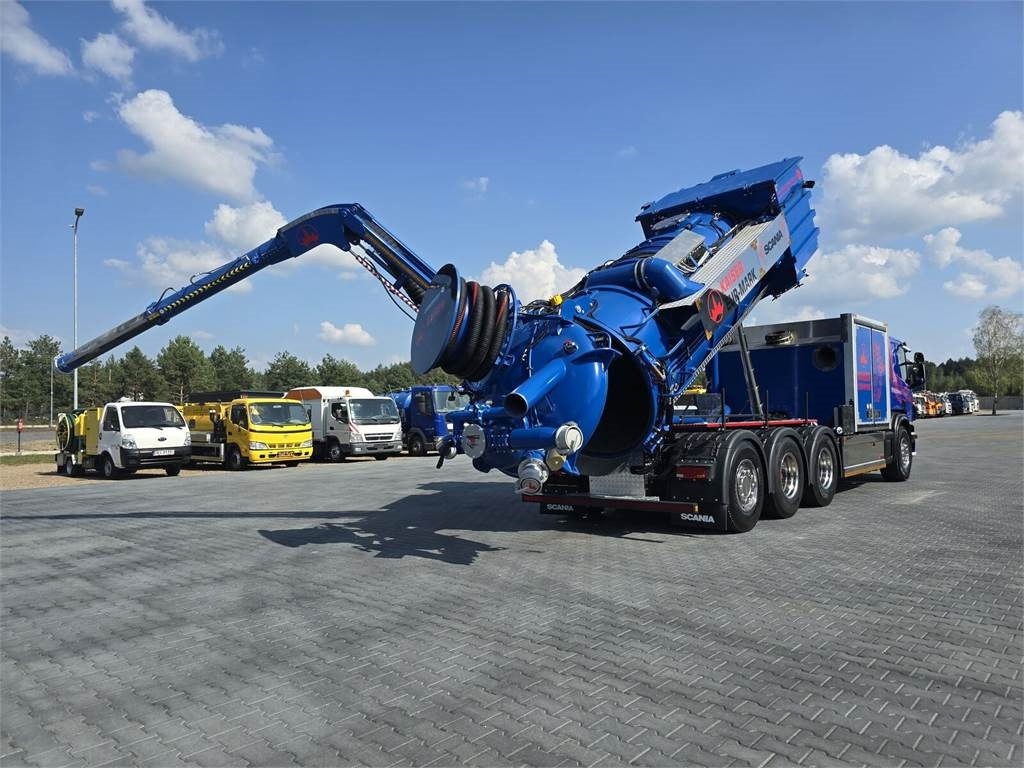 Scania KAISER EUR-MARK PL 8 Vacuum suction-blowing loader - Vakum kamion: slika Scania KAISER EUR-MARK PL 8 Vacuum suction-blowing loader - Vakum kamion Scania KAISER EUR-MARK PL 8 Vacuum suction-blowing loader - Vakum kamion: slika Scania KAISER EUR-MARK PL 8 Vacuum suction-blowing loader - Vakum kamion
