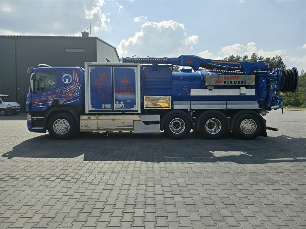 Scania KAISER EUR-MARK PL 8 Vacuum suction-blowing loader - Vakum kamion: slika Scania KAISER EUR-MARK PL 8 Vacuum suction-blowing loader - Vakum kamion Scania KAISER EUR-MARK PL 8 Vacuum suction-blowing loader - Vakum kamion: slika Scania KAISER EUR-MARK PL 8 Vacuum suction-blowing loader - Vakum kamion