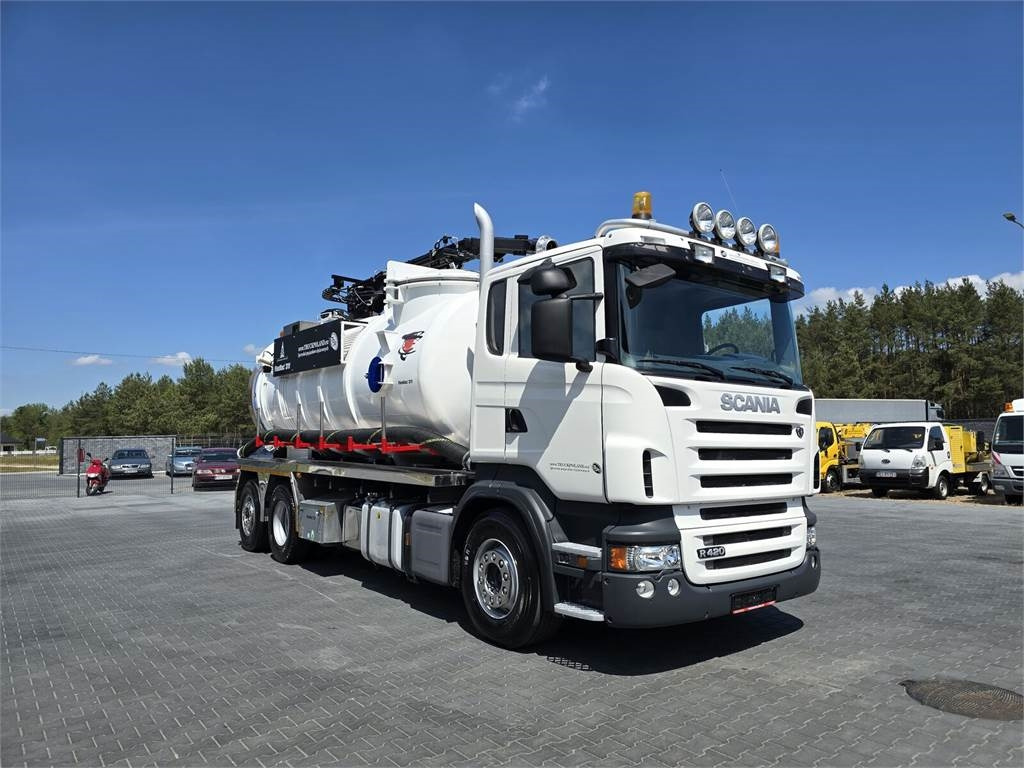 Scania Saugbagger Larsen FlexVac 311 Vacuum suction loade - Vakum kamion: slika Scania Saugbagger Larsen FlexVac 311 Vacuum suction loade - Vakum kamion Scania Saugbagger Larsen FlexVac 311 Vacuum suction loade - Vakum kamion: slika Scania Saugbagger Larsen FlexVac 311 Vacuum suction loade - Vakum kamion