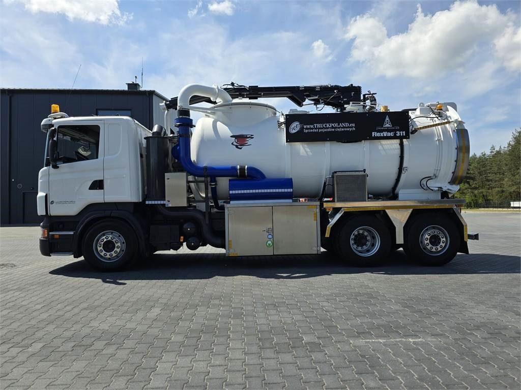 Scania Saugbagger Larsen FlexVac 311 Vacuum suction loade - Vakum kamion: slika Scania Saugbagger Larsen FlexVac 311 Vacuum suction loade - Vakum kamion Scania Saugbagger Larsen FlexVac 311 Vacuum suction loade - Vakum kamion: slika Scania Saugbagger Larsen FlexVac 311 Vacuum suction loade - Vakum kamion
